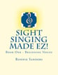 Sight Singing Made EZ Unison Singer's Edition cover